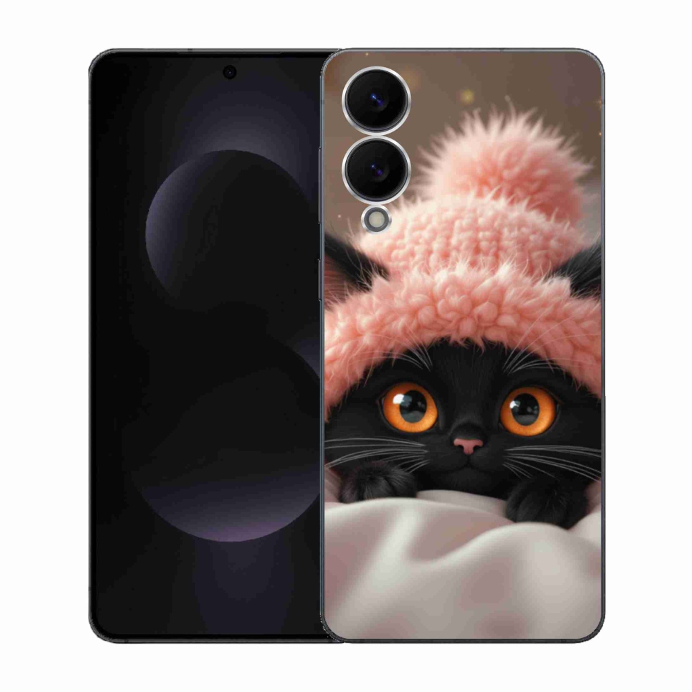 Gelový kryt mmCase na Samsung Galaxy S25 Edge - roztomilé kotě 7