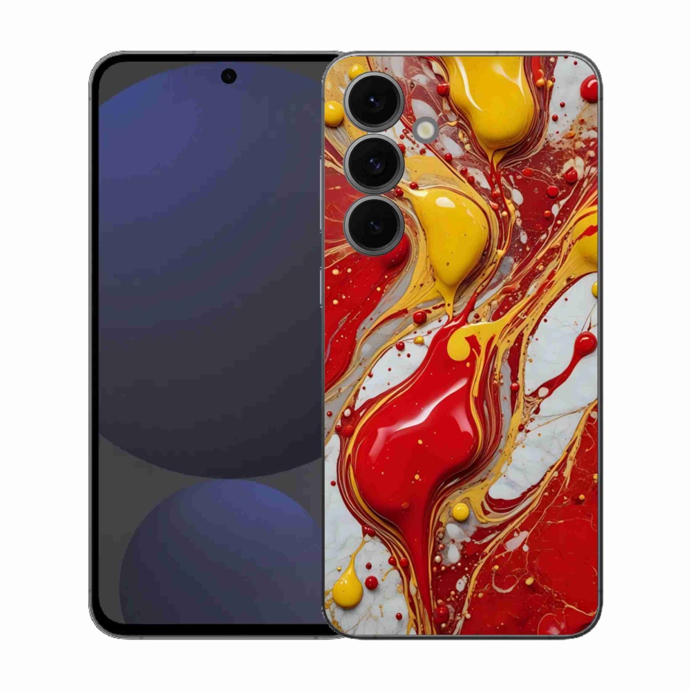 Gelový kryt mmCase na Samsung Galaxy S25 FE - abstraktní motiv 42