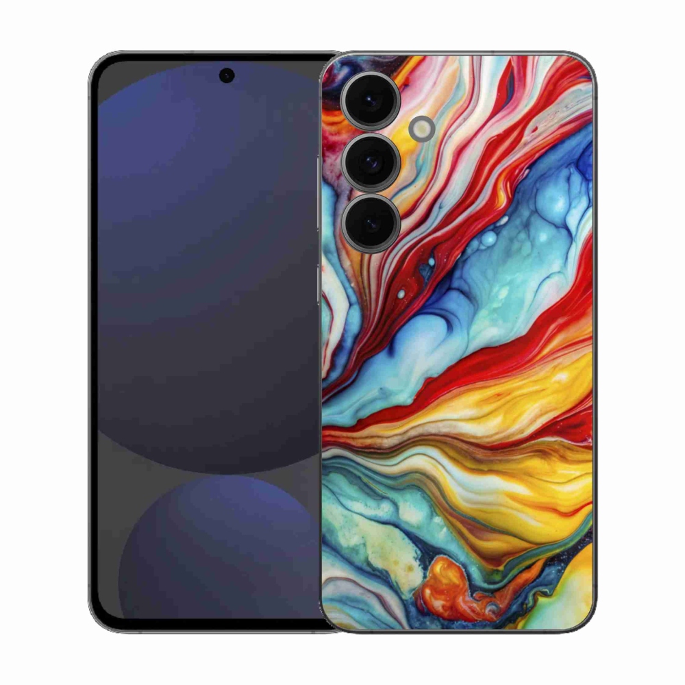 Gelový kryt mmCase na Samsung Galaxy S25 FE - abstraktní motiv 58