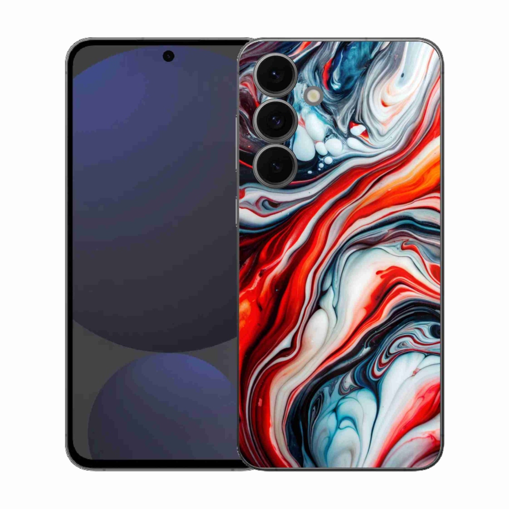 Gelový kryt mmCase na Samsung Galaxy S25 FE - abstraktní motiv 63