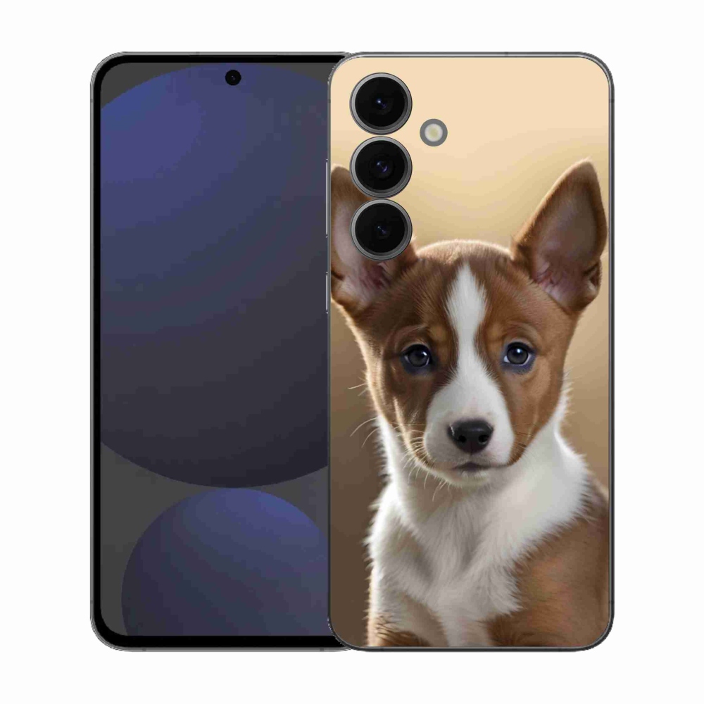 Gelový kryt mmCase na Samsung Galaxy S25 FE - basenji