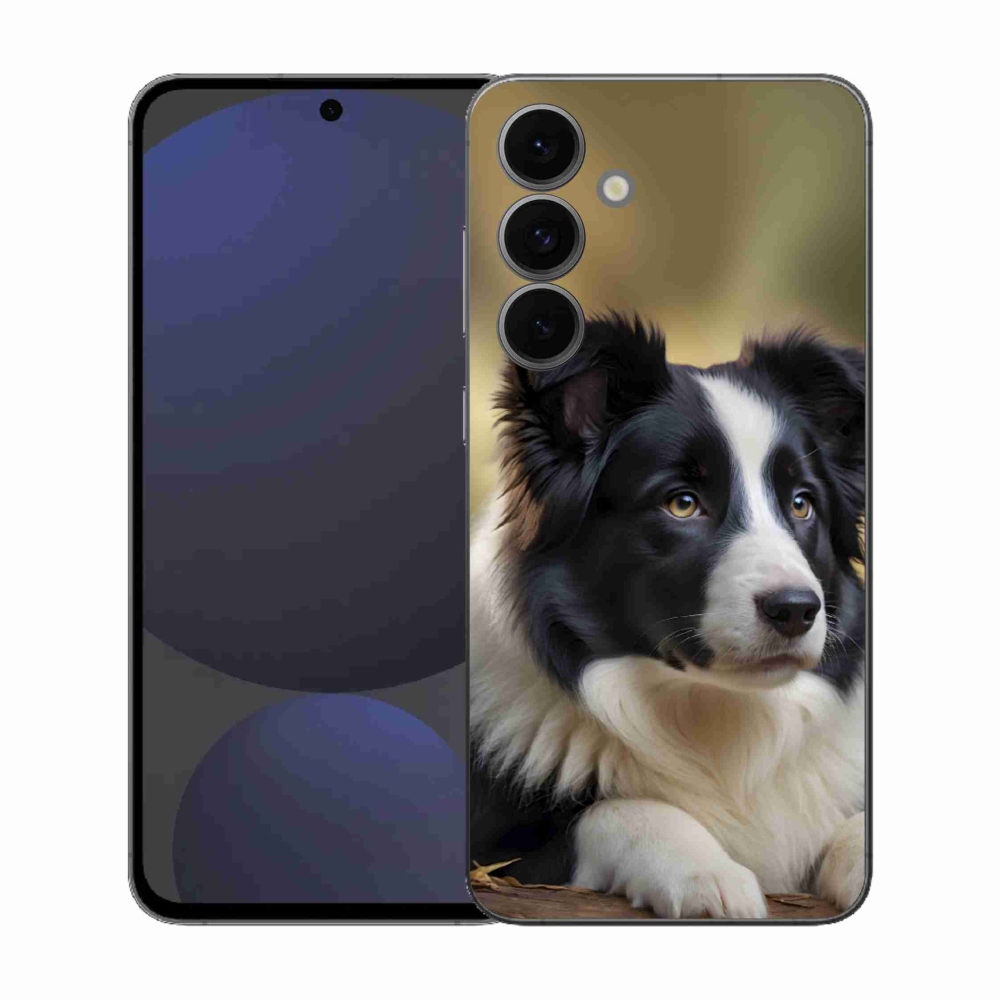 Gelový kryt mmCase na Samsung Galaxy S25 FE - border kolie 2
