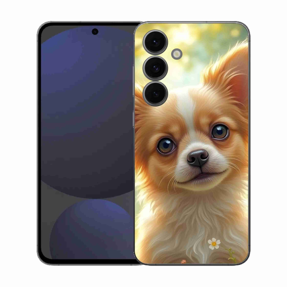 Gelový kryt mmCase na Samsung Galaxy S25 FE - čivava 5