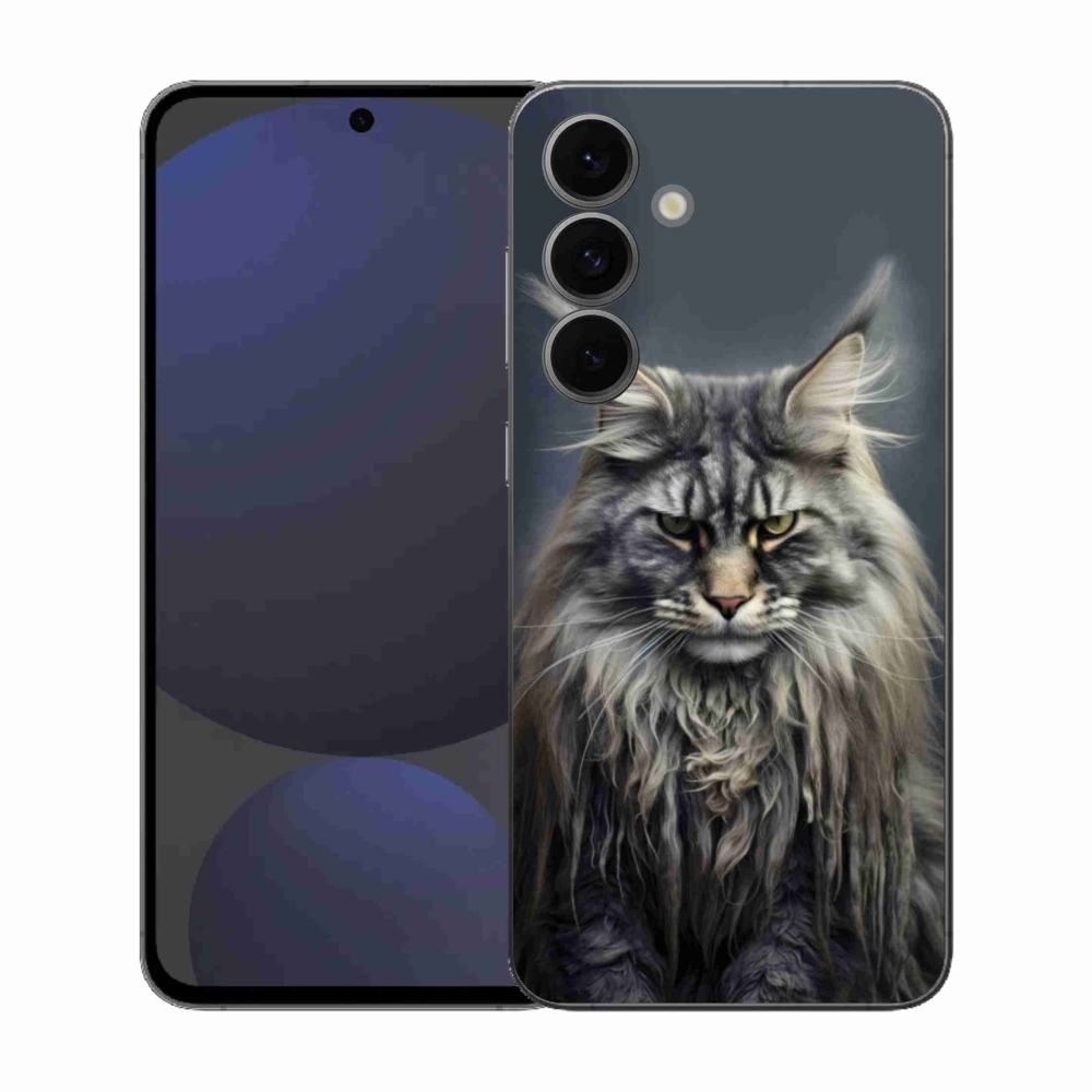 Gelový kryt mmCase na Samsung Galaxy S25 FE - kočíčí pohled 4