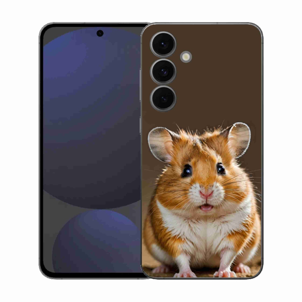 Gelový kryt mmCase na Samsung Galaxy S25 FE - křeček