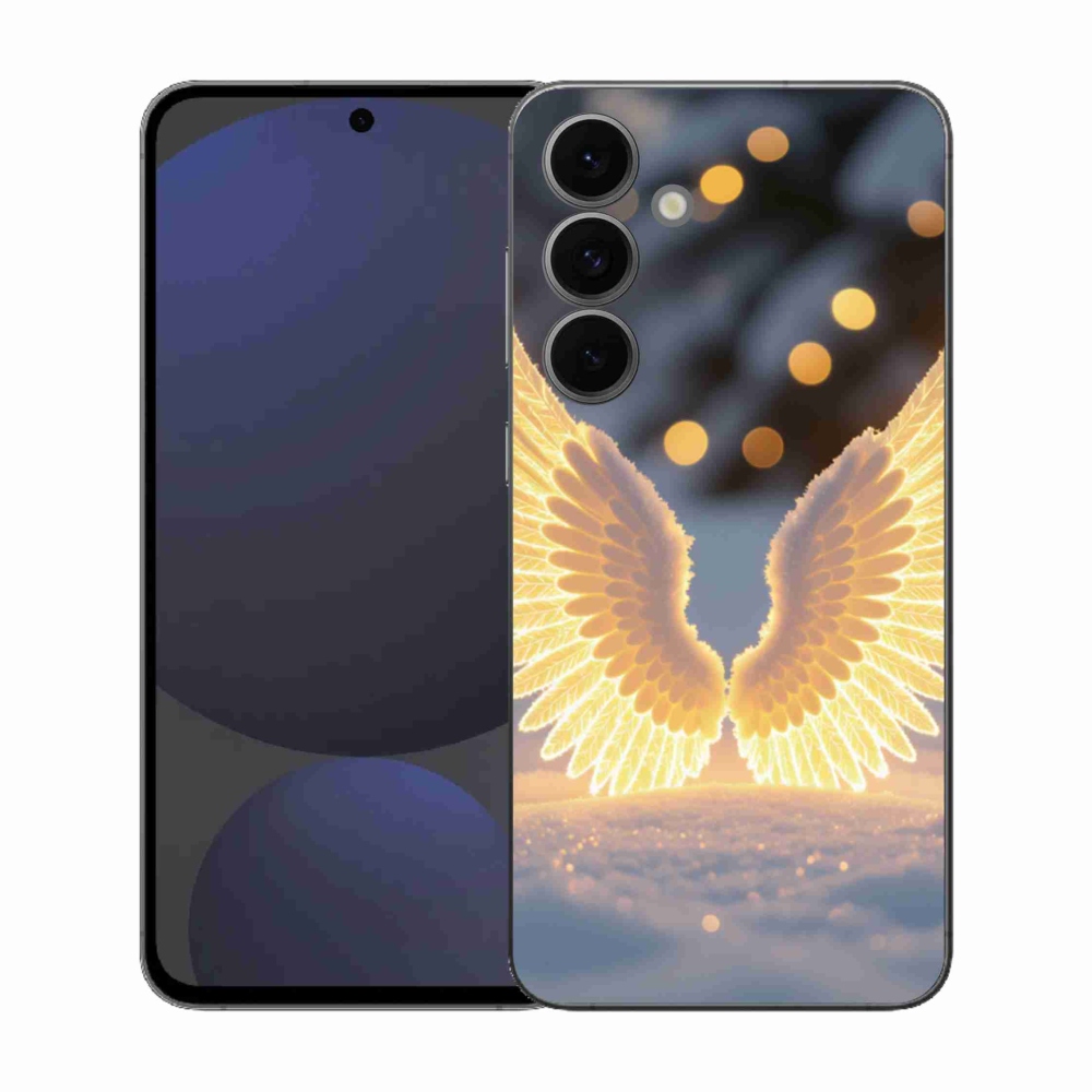 Gelový kryt mmCase na Samsung Galaxy S25 FE - křídla