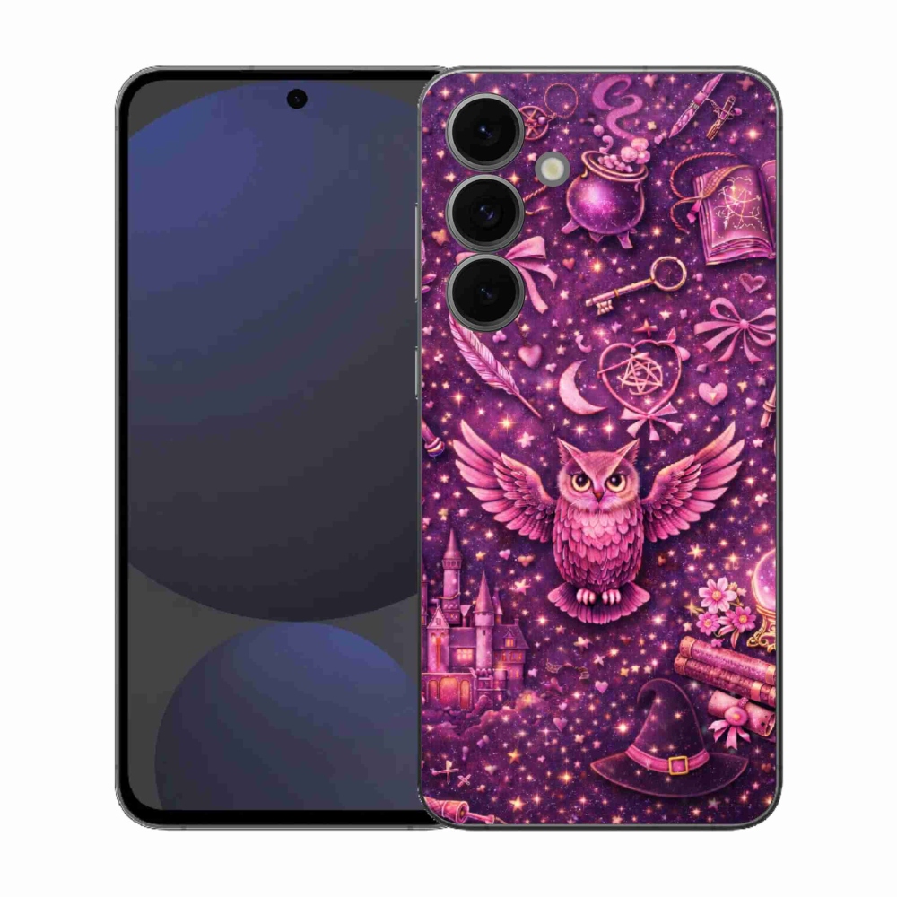 Gelový kryt mmCase na Samsung Galaxy S25 FE - magický svět