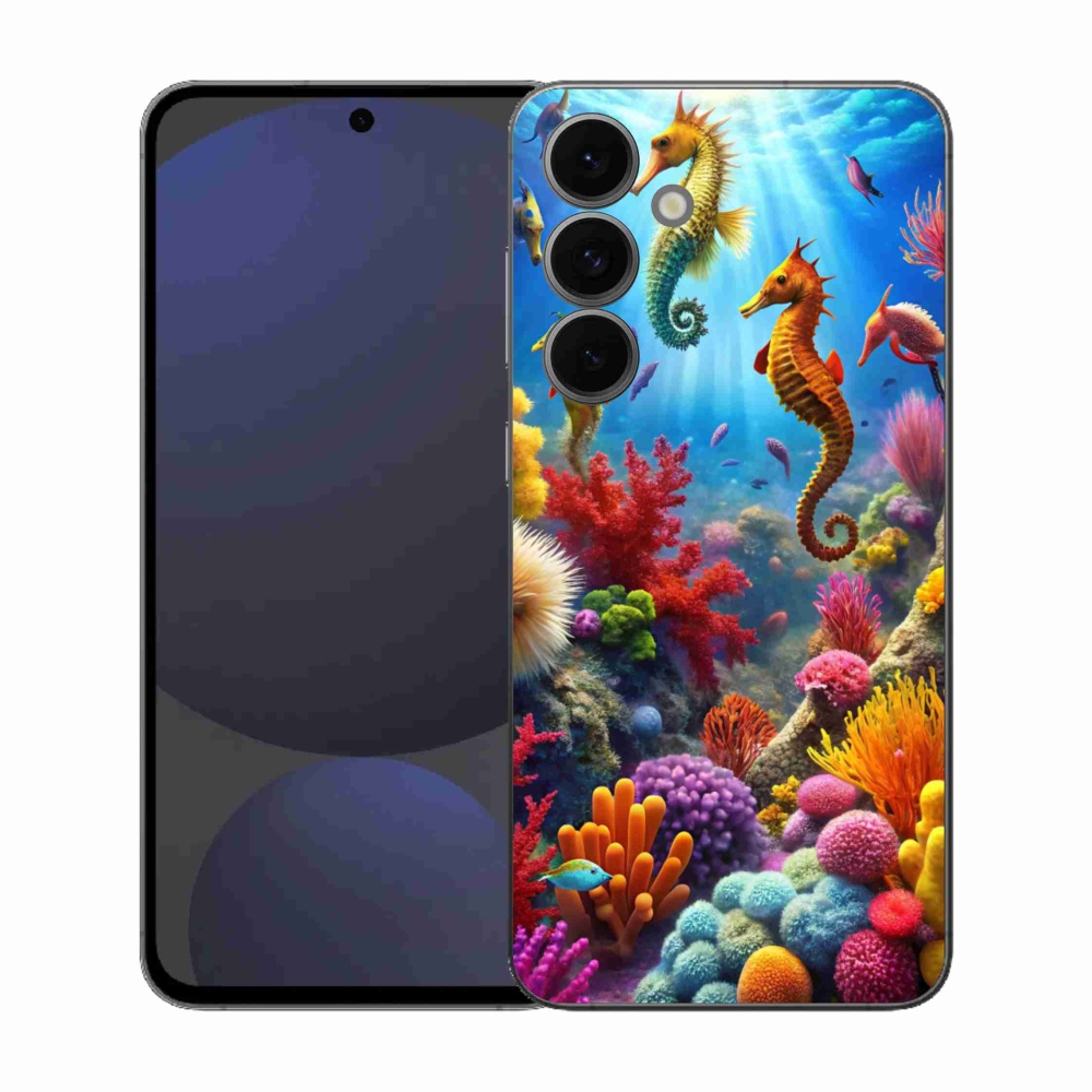 Gelový kryt mmCase na Samsung Galaxy S25 FE - mořský svět 3