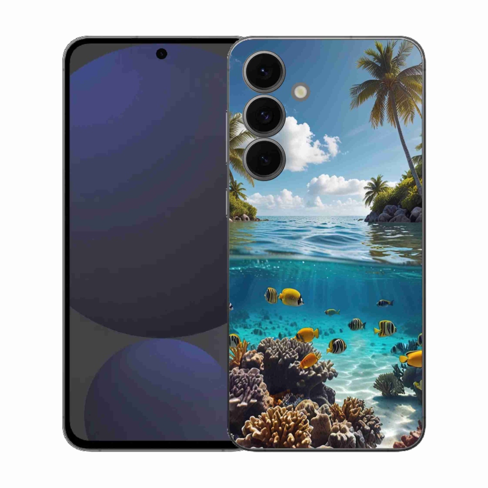 Gelový kryt mmCase na Samsung Galaxy S25 FE - mořský svět 4