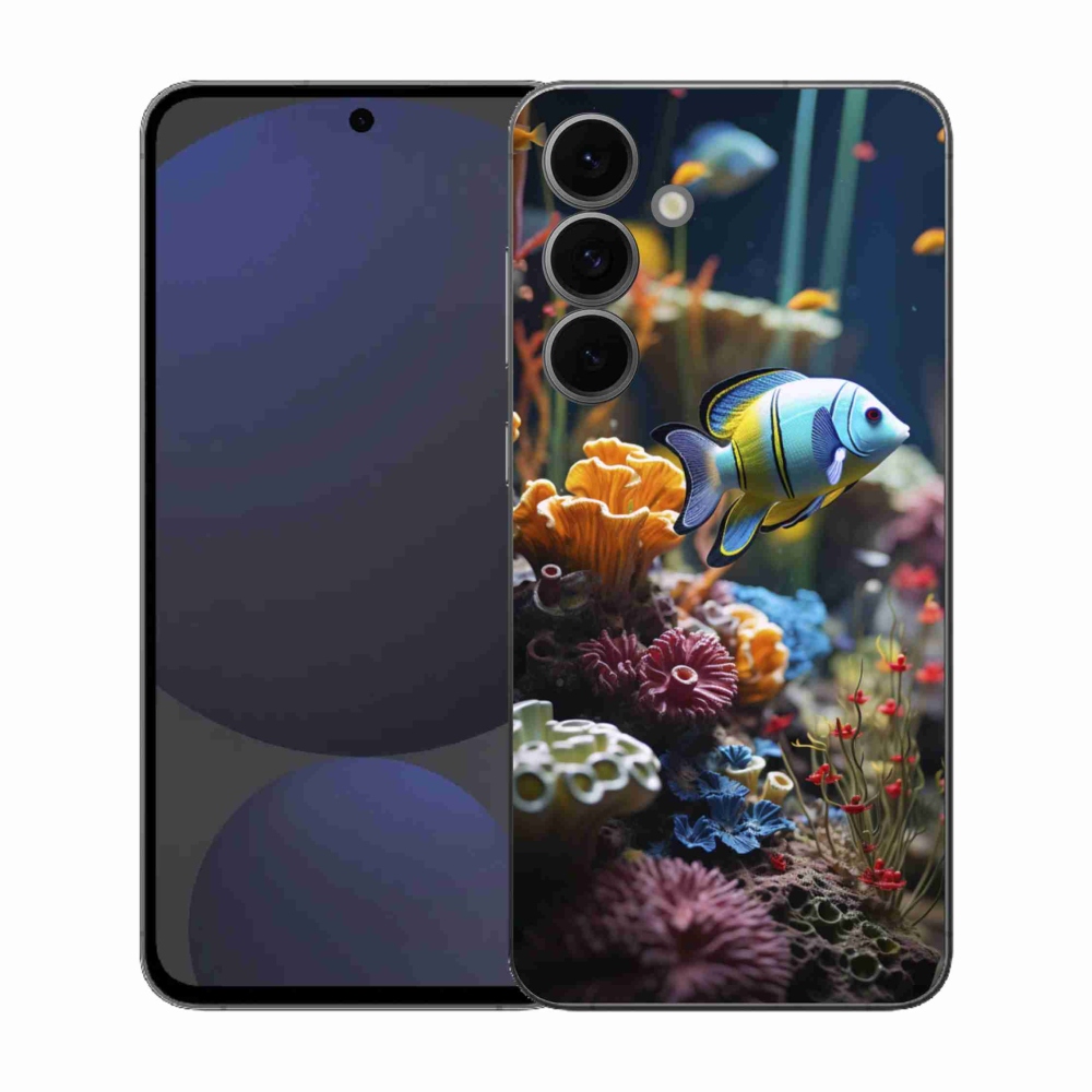 Gelový kryt mmCase na Samsung Galaxy S25 FE - mořský svět 5