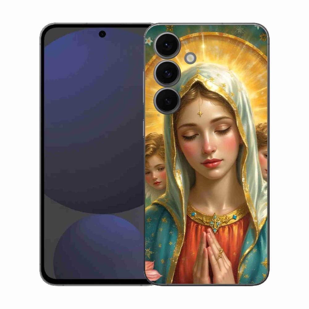 Gelový kryt mmCase na Samsung Galaxy S25 FE - náboženský motiv 3