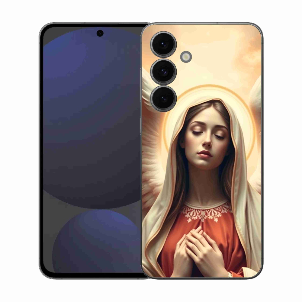 Gelový kryt mmCase na Samsung Galaxy S25 FE - náboženský motiv