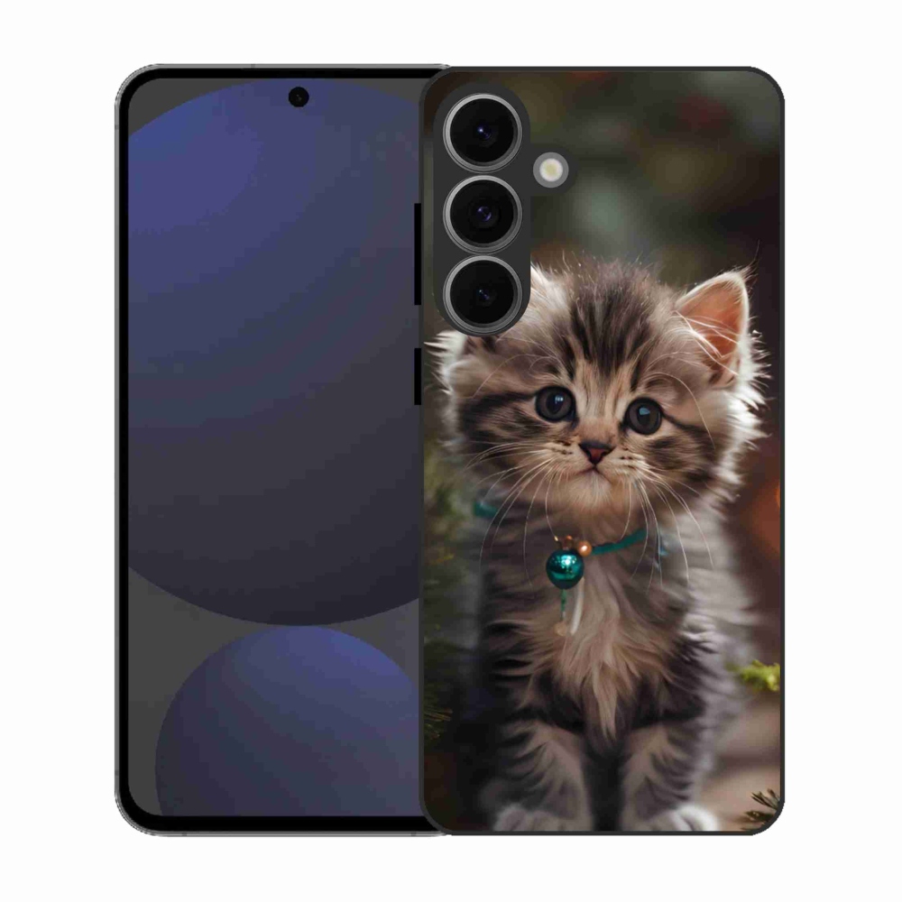 Gelový kryt mmCase na Samsung Galaxy S25 FE - roztomilé kotě 11