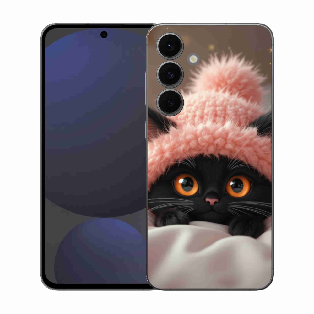 Gelový kryt mmCase na Samsung Galaxy S25 FE - roztomilé kotě 7