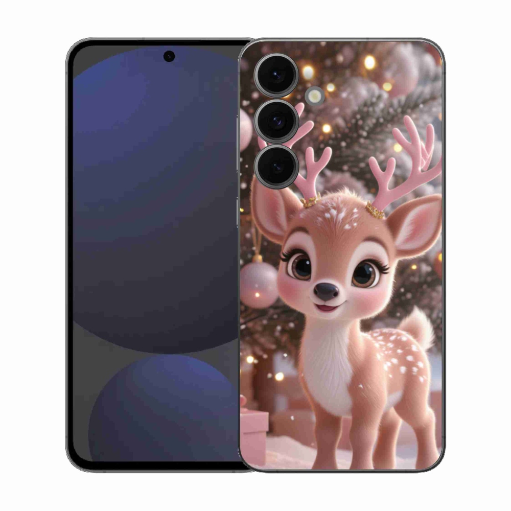 Gelový kryt mmCase na Samsung Galaxy S25 FE - roztomilý sob