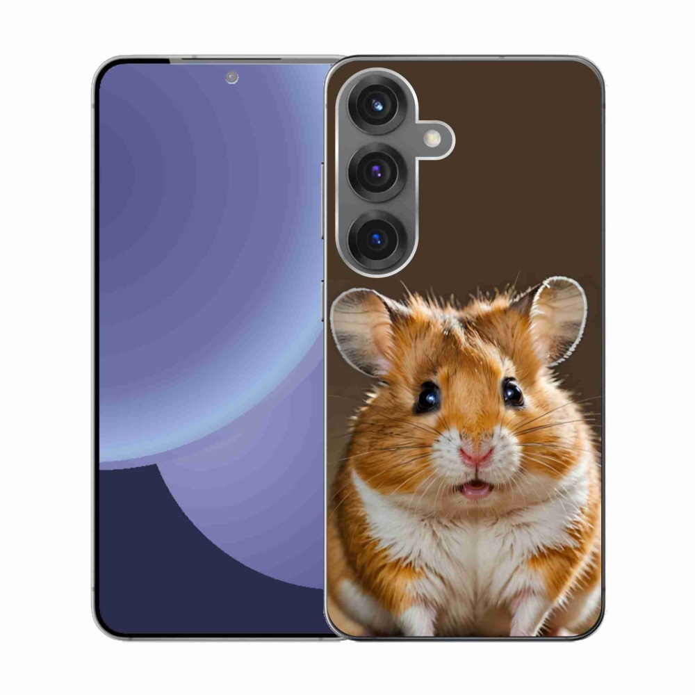 Gelový kryt mmCase na Samsung Galaxy S25 - křeček