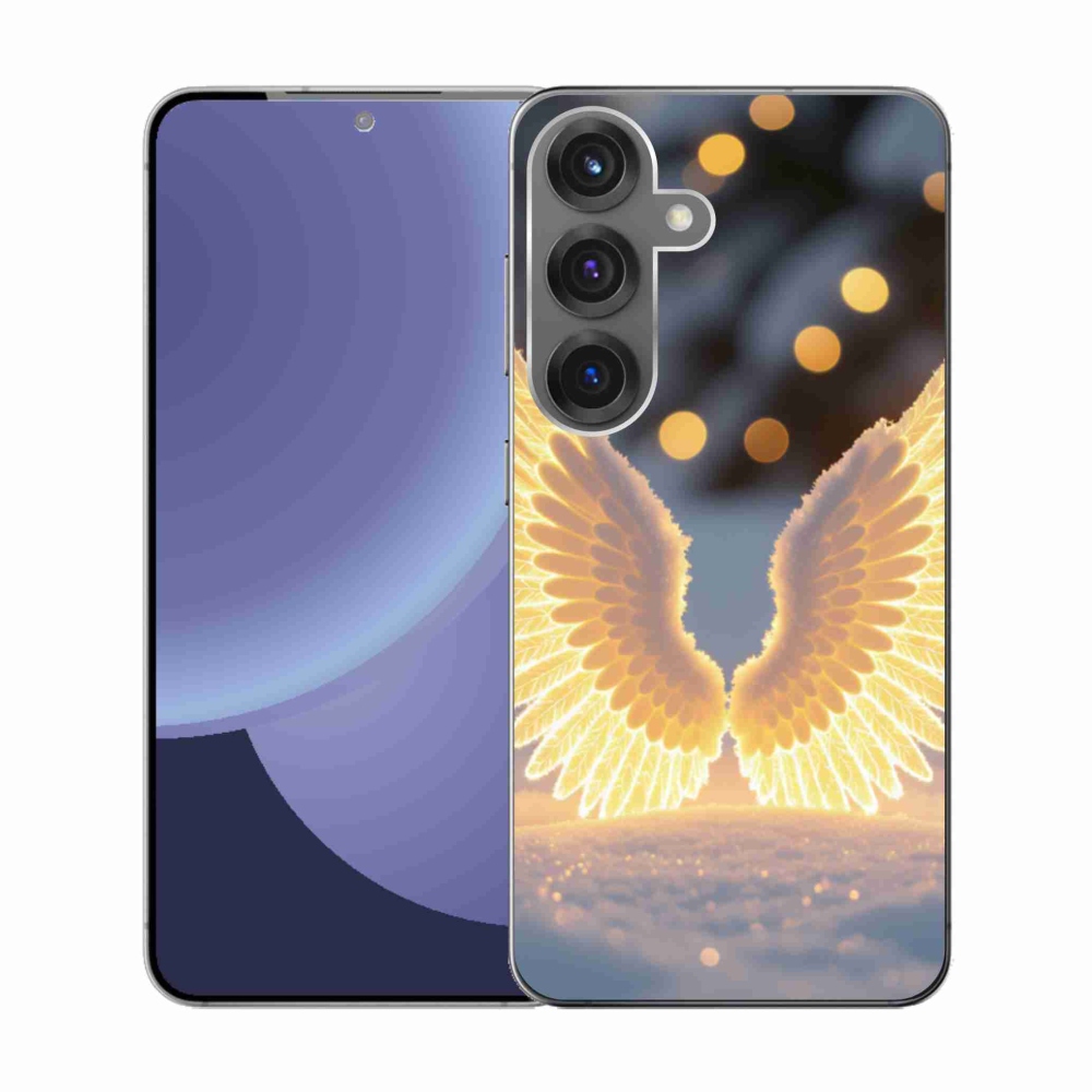 Gelový kryt mmCase na Samsung Galaxy S25 - křídla