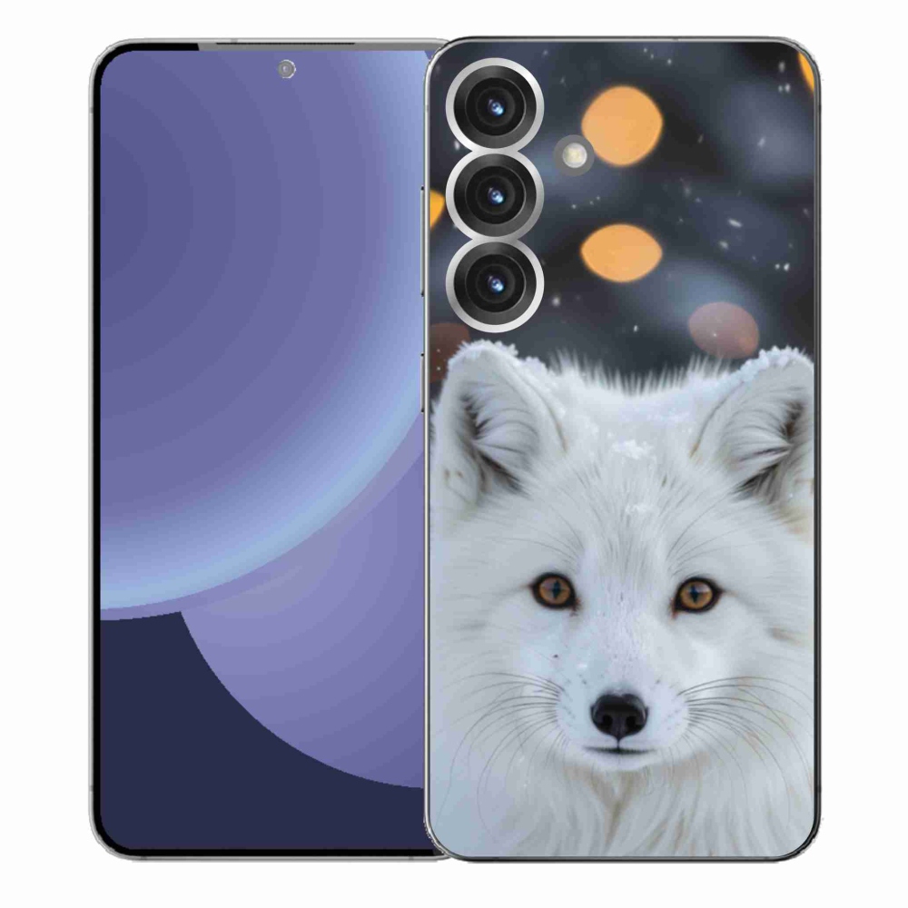 Gelový kryt mmCase na Samsung Galaxy S25+ - liška polární