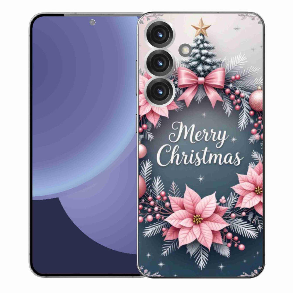 Gelový kryt mmCase na Samsung Galaxy S25+ - merry christmas