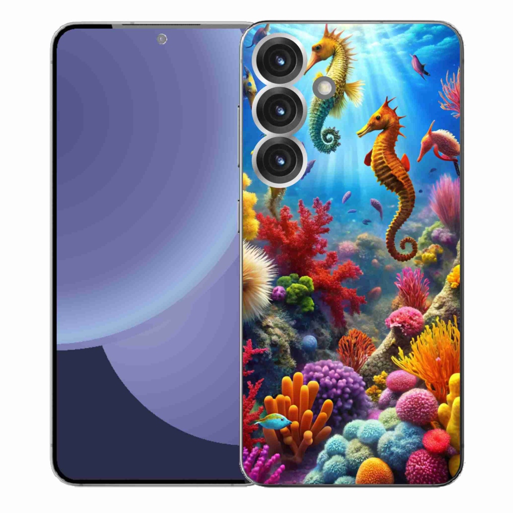 Gelový kryt mmCase na Samsung Galaxy S25+ - mořský svět 3