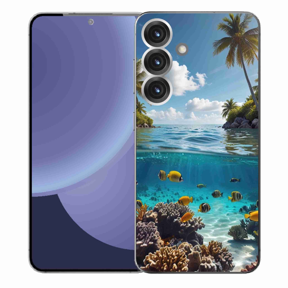Gelový kryt mmCase na Samsung Galaxy S25+ - mořský svět 4