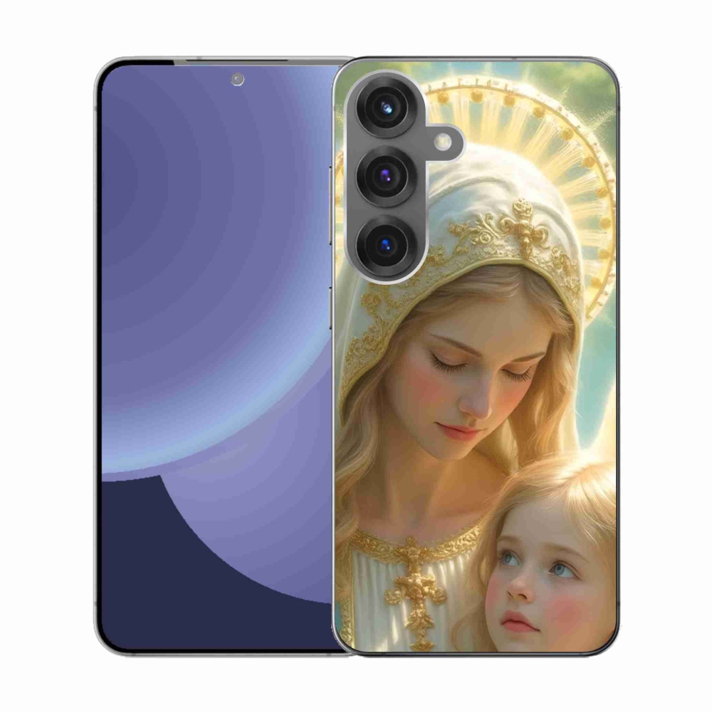 Gelový kryt mmCase na Samsung Galaxy S25 - náboženský motiv 2