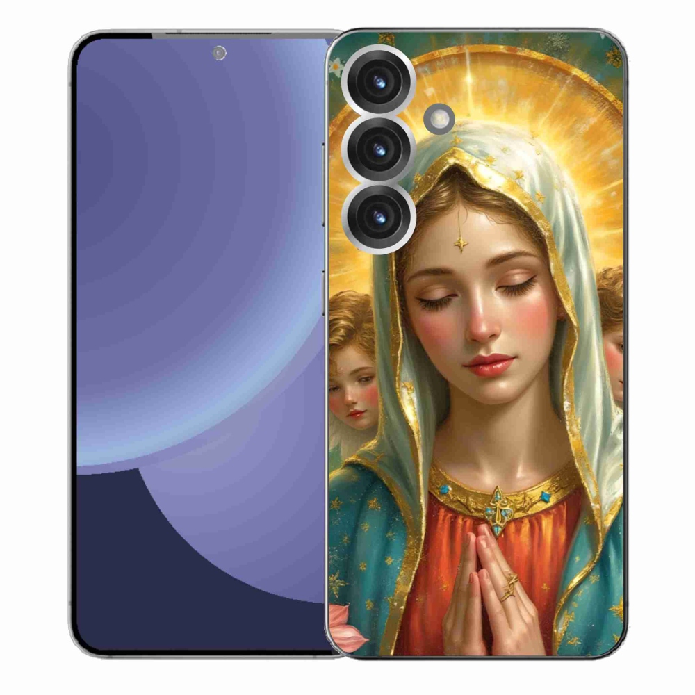 Gelový kryt mmCase na Samsung Galaxy S25+ - náboženský motiv 3