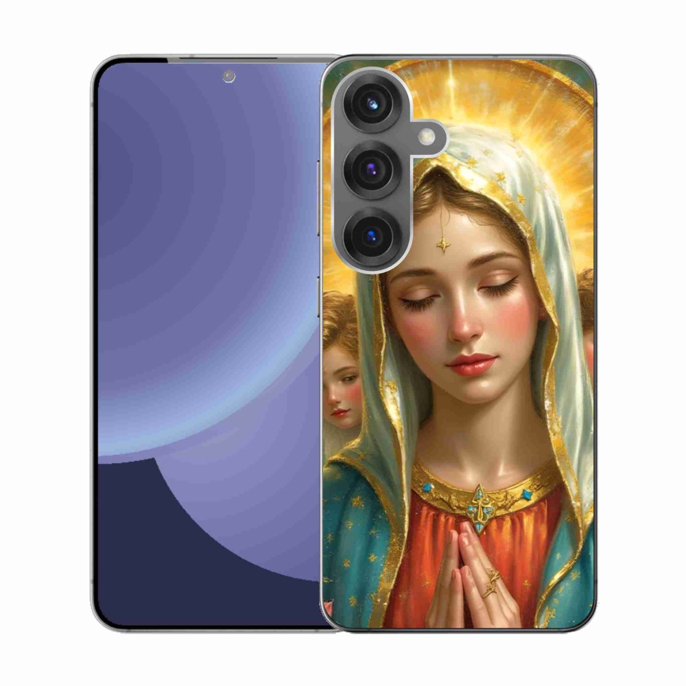 Gelový kryt mmCase na Samsung Galaxy S25 - náboženský motiv 3