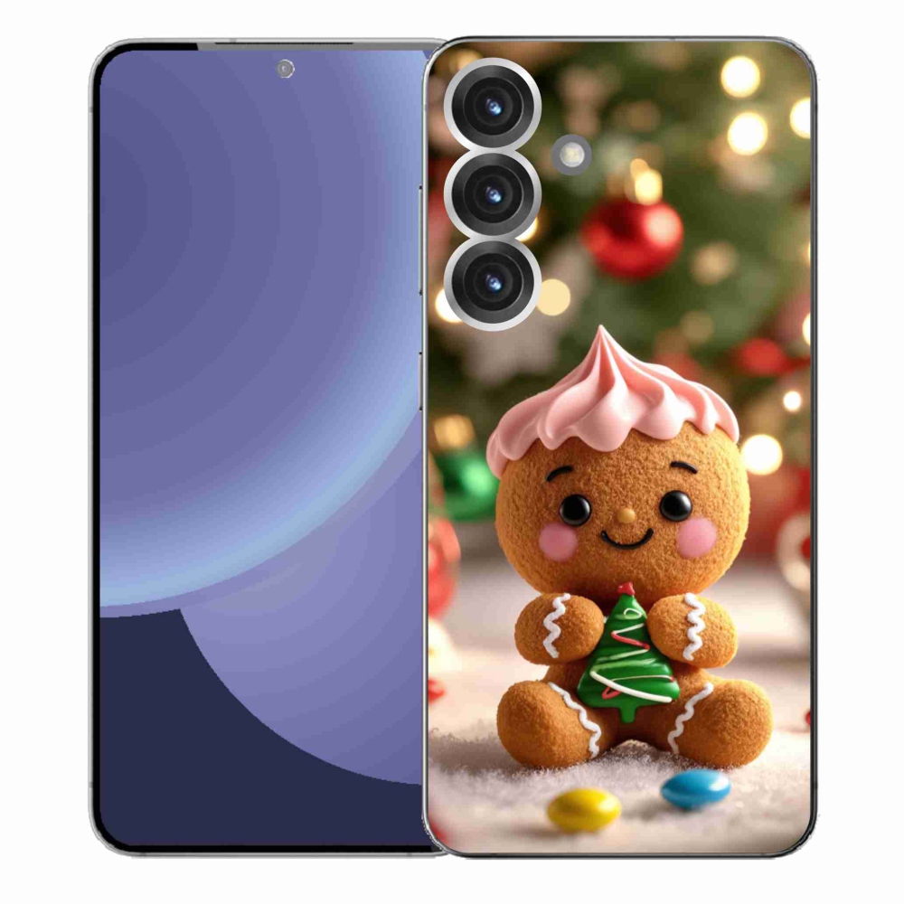 Gelový kryt mmCase na Samsung Galaxy S25+ - perníček