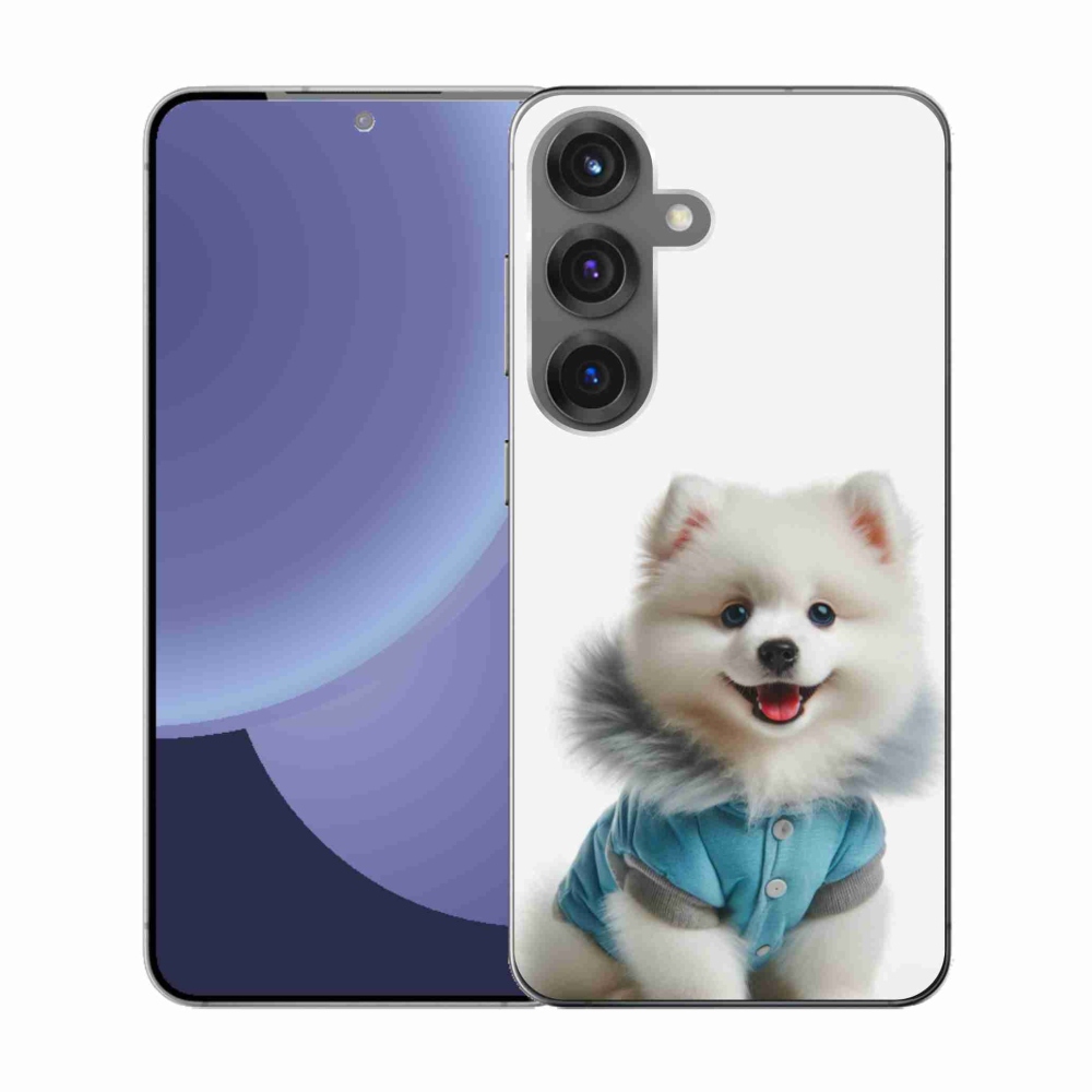 Gelový kryt mmCase na Samsung Galaxy S25 - pomeranian