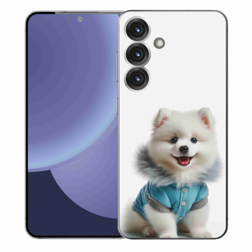 Gelový kryt mmCase na Samsung Galaxy S25+ - pomeranian