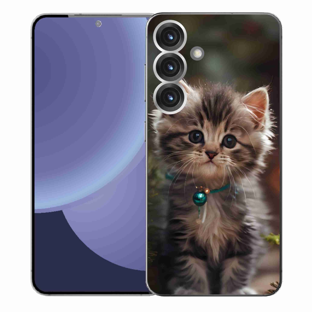 Gelový kryt mmCase na Samsung Galaxy S25+ - roztomilé kotě 11