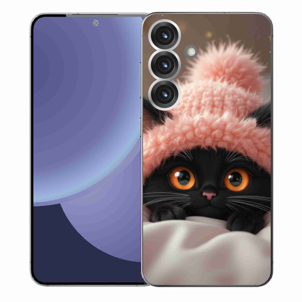 Gelový kryt mmCase na Samsung Galaxy S25+ - roztomilé kotě 7