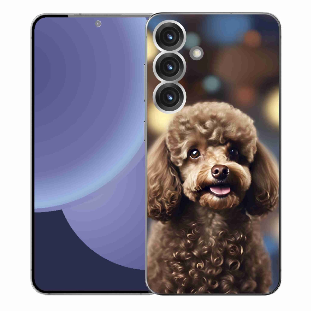 Gelový kryt mmCase na Samsung Galaxy S25+ - roztomilý pudl