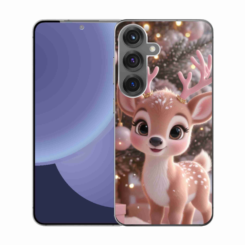 Gelový kryt mmCase na Samsung Galaxy S25 - roztomilý sob