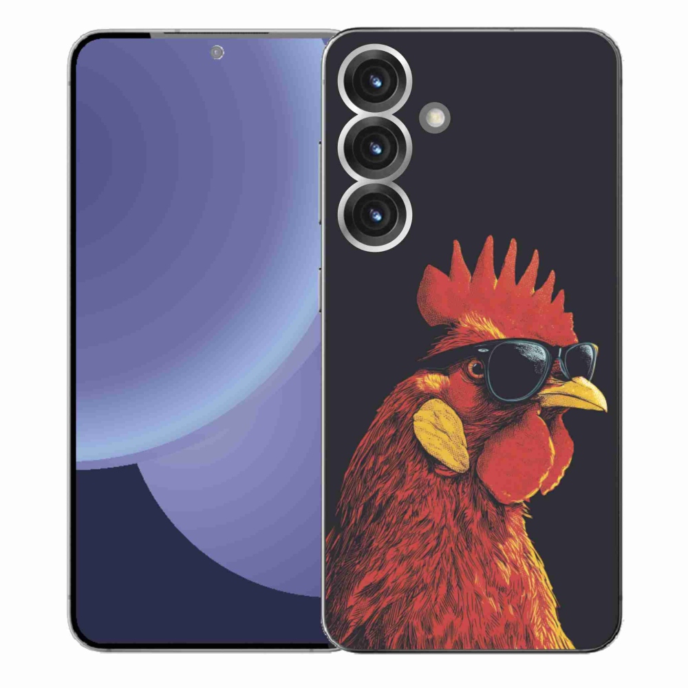 Gelový kryt mmCase na Samsung Galaxy S25+ - stylový kohout