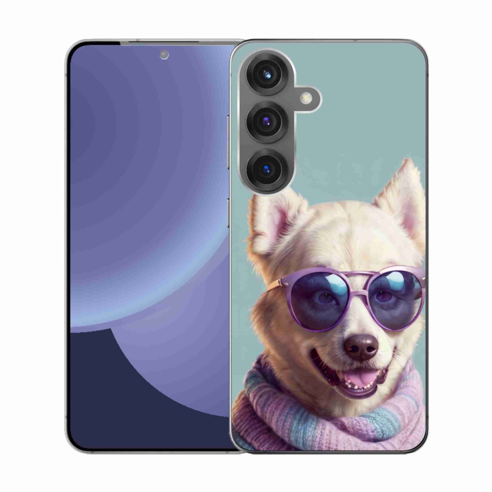 Gelový kryt mmCase na Samsung Galaxy S25 - stylový německý špic