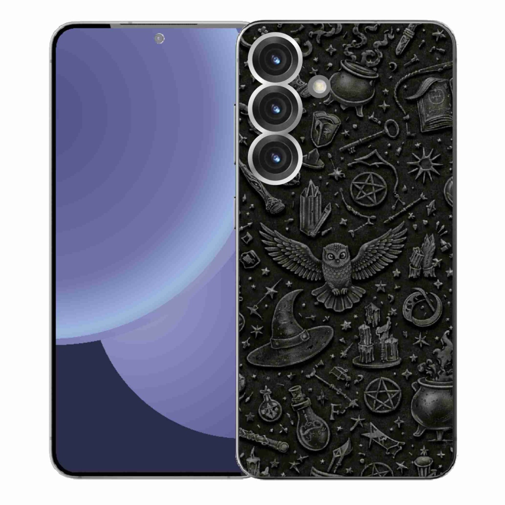 Gelový kryt mmCase na Samsung Galaxy S25+ - tmavý magický svět