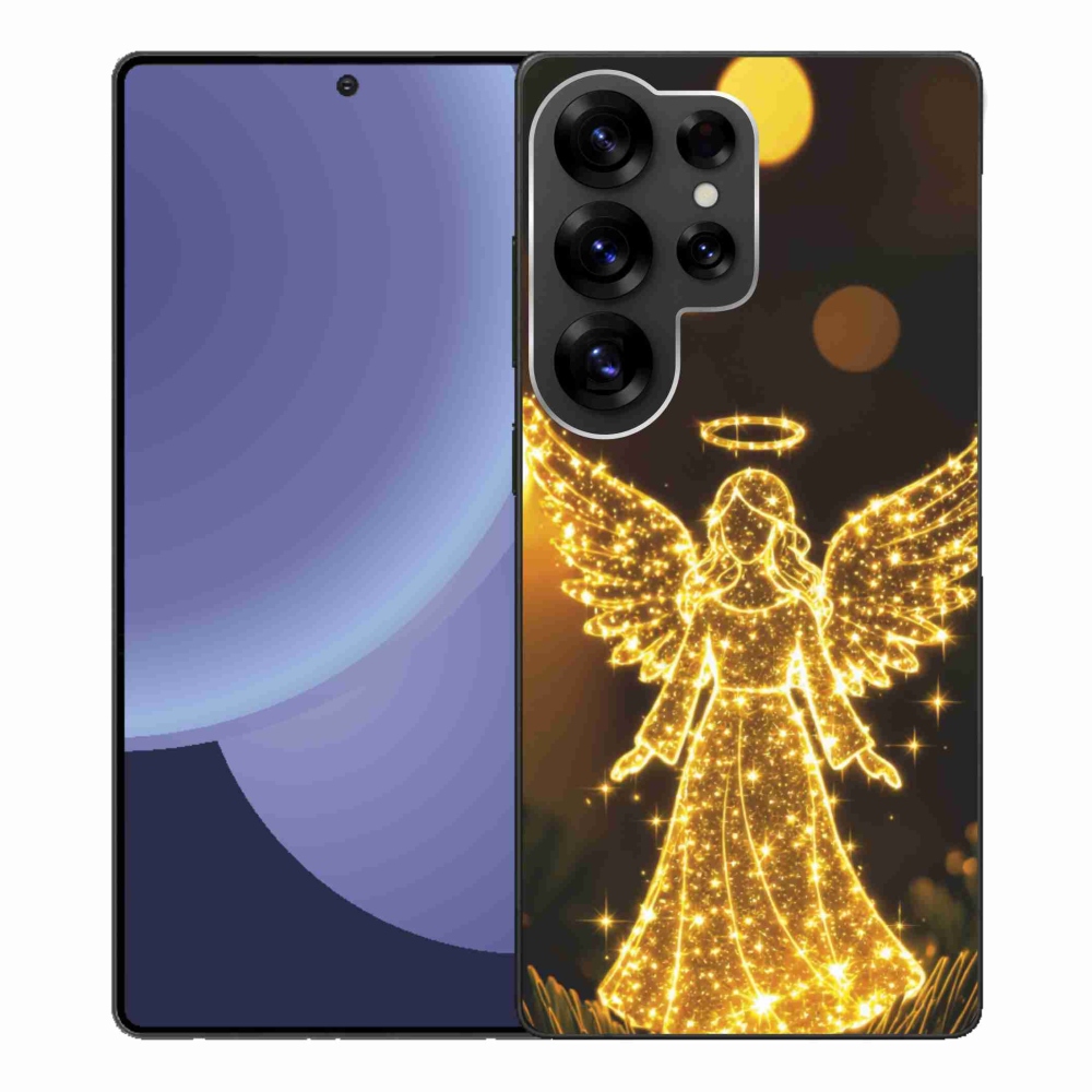 Gelový kryt mmCase na Samsung Galaxy S25 Ultra - anděl