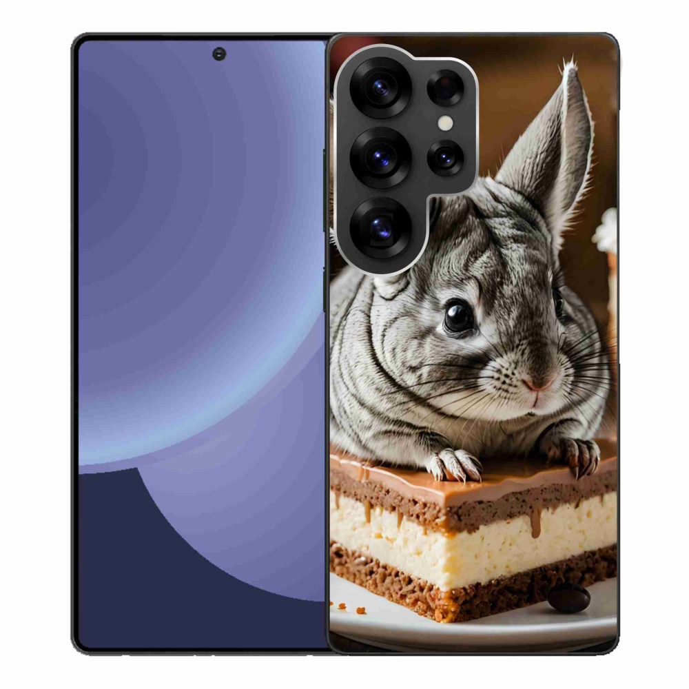 Gelový kryt mmCase na Samsung Galaxy S25 Ultra - činčila