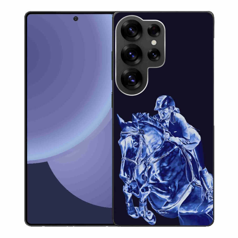 Gelový kryt mmCase na Samsung Galaxy S25 Ultra - dostihový kůň
