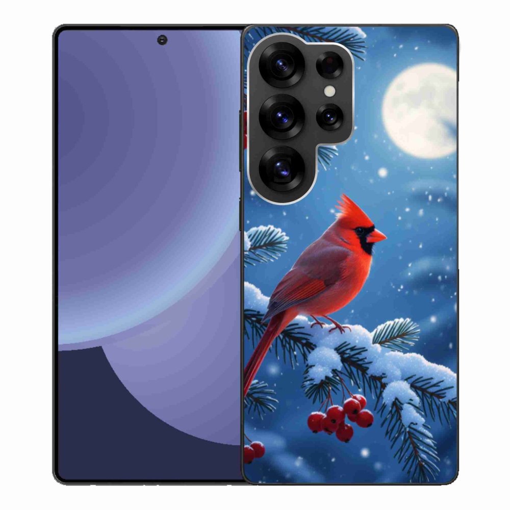 Gelový kryt mmCase na Samsung Galaxy S25 Ultra - kardinál červený