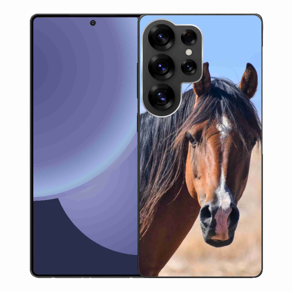 Gelový kryt mmCase na Samsung Galaxy S25 Ultra - klidný kůň