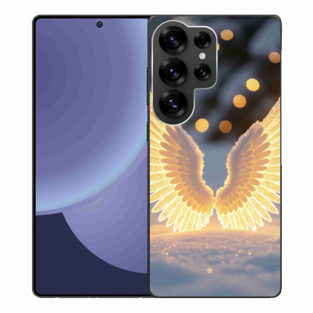 Gelový kryt mmCase na Samsung Galaxy S25 Ultra - křídla