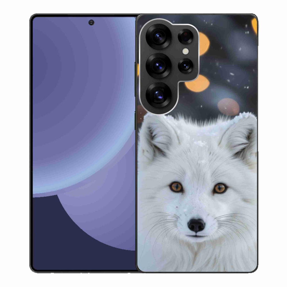 Gelový kryt mmCase na Samsung Galaxy S25 Ultra - liška polární