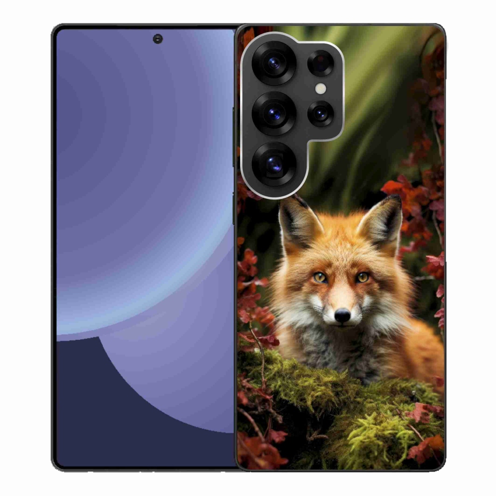 Gelový kryt mmCase na Samsung Galaxy S25 Ultra - liška v lese