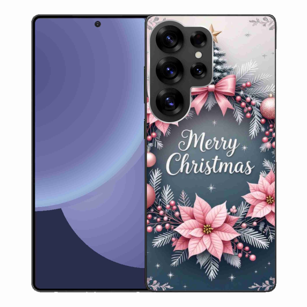 Gelový kryt mmCase na Samsung Galaxy S25 Ultra - merry christmas