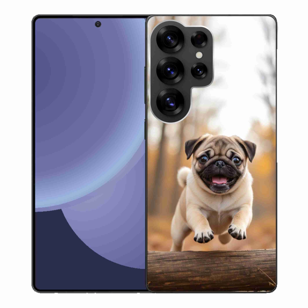 Gelový kryt mmCase na Samsung Galaxy S25 Ultra - mops 2