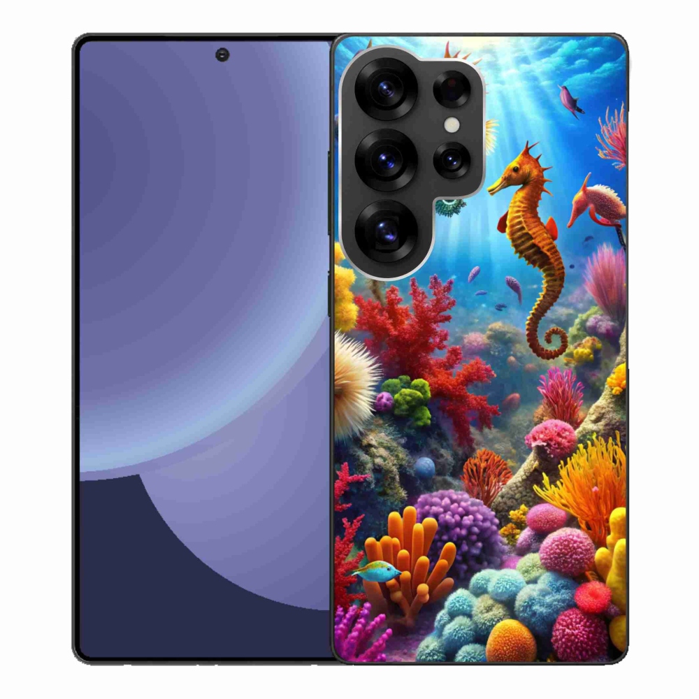 Gelový kryt mmCase na Samsung Galaxy S25 Ultra - mořský svět 3