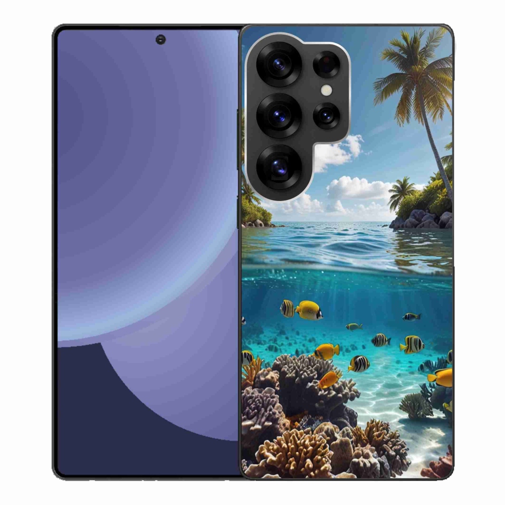 Gelový kryt mmCase na Samsung Galaxy S25 Ultra - mořský svět 4